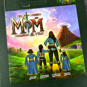 Personalized Gifts For Mom Sliding Puzzle The Legend Of Mom 05ACHU150425HG - Sliding Puzzle - GoDuckee