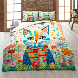 Gifts For Cat Lovers Quilt Bedding Set 03HUDT210125 - Blanket - GoDuckee