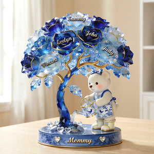 Growing With Mom Acrylic Plaque - Personalized Gifts For Mom 03PGDH020426 - Shaped Plaques - GoDuckee