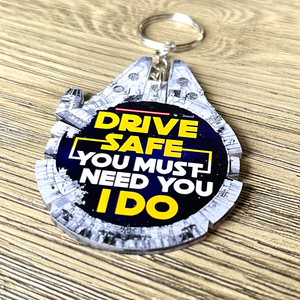 Personalized Gifts For Couple Keychain Drive Safe 05qhqn150224pa - Keychains - GoDuckee