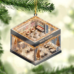 Personalized Gifts For Her Acrylic Ornament, Nail Salon 02tgtn211124 - Ornament - GoDuckee