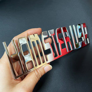 Personalized Gifts For Truck Lover Emblem Monster Truck Decor Custom Emblem - Ornament - GoDuckee