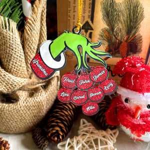 Christmas Gift For Family 04ACDT250823 Personalized Wood Ornament - Ornament - GoDuckee