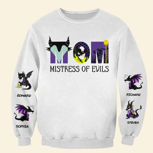 Evil Dragon Personalized Mom Shirt 01QHDT100124 - AOP Products - GoDuckee