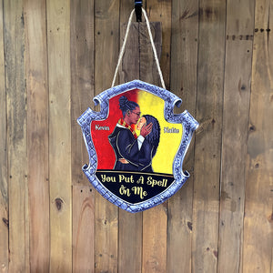 You Put A Spell On Me 03HUDT010823TM Personalized Wood Sign, Gifts For Him Gifts For Her - Wood Sign - GoDuckee