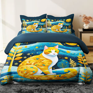 Gifts For Cat Lovers Quilt Bedding Set 03HUDT210125 - Blanket - GoDuckee