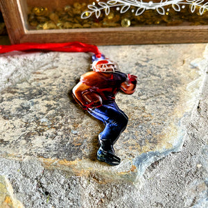 Personalized Custom Photo Ornament, Christmas Gift For Football Lover - Ornament - GoDuckee