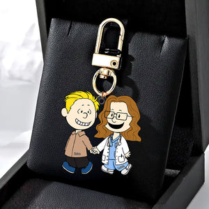 Personalized Gifts For Couple Keychain, Custom Job Costume 01qhqn130125hg - Keychains - GoDuckee