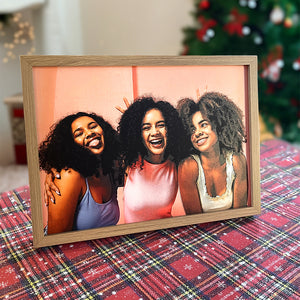 Gift For Besties - Friends, Personalized Light Picture Frame - Poster & Canvas - GoDuckee