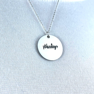 Personalized Name Necklace - Row Forward Charm 40 - Necklace - GoDuckee