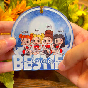 Bestie Forever, Gift For Friends, Personalized Ornament, Best Friends Ornament, Christmas Gift 06NATI270723HH - Ornament - GoDuckee