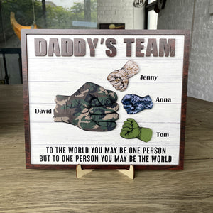 Personalized Gifts For Dad Wood Sign 04ohtn190224 Father's Day - Wood Signs - GoDuckee