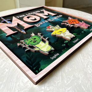 Personalized Gifts For Mom Wood Sign Birth Of The Wild 05naqn220224 - Wood Signs - GoDuckee