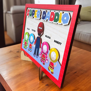 Personalized Gifts For Dad Wood Sign 01QHDT240124 Father's Day - Wood Signs - GoDuckee