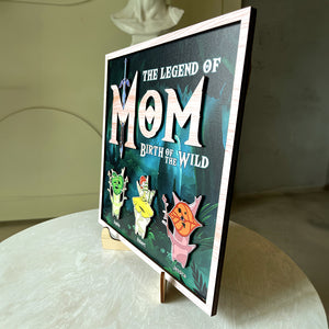 Personalized Gifts For Mom Wood Sign Birth Of The Wild 05naqn220224 - Wood Signs - GoDuckee