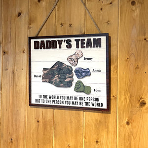 Personalized Gifts For Dad Wood Sign 04ohtn190224 Father's Day - Wood Signs - GoDuckee