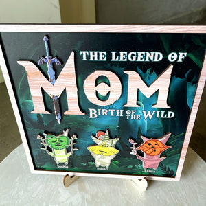 Personalized Gifts For Mom Wood Sign Birth Of The Wild 05naqn220224 - Wood Signs - GoDuckee