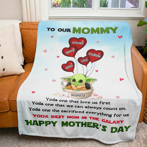Mother's Day 01HULI150423 Personalized Blanket - Blanket - GoDuckee