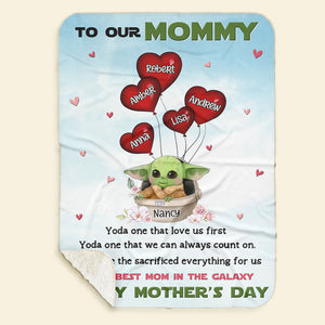 Mother's Day 01HULI150423 Personalized Blanket - Blanket - GoDuckee