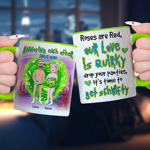 Personalized Gifts For Couple Mug, Funny Naughty Anniversary Gift 04qhqn150724hg - Coffee Mug - GoDuckee