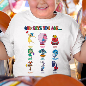 Gifts For Autistics Shirt 02hutn240225 God Say You're Beautiful, Strong And Unique - Shirts - GoDuckee