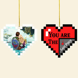 You're The Last Piece, Couple Gift, Personalized Ornament, Game Lover Couple Ornament, Christmas Gift 03HTPO140723HH - Ornament - GoDuckee