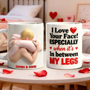 Funny Couple Coffee Mug - Personalized Gifts For Couple 03OHLU040226 - Coffee Mug - GoDuckee