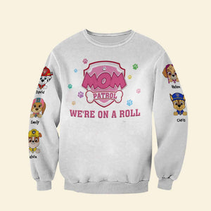 Personalized Gifts For Mom Shirt We're On A Roll 04NAHN010324 - 3D Shirts - GoDuckee