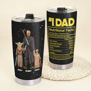 No 1 Dad Personalized Tumbler Cup, Gift For Father's Day-3OHPO030523 - Tumbler Cup - GoDuckee