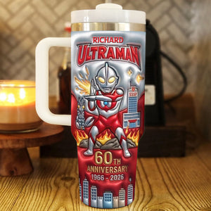 60th Anniversary Giant Hero Tumbler - Personalized Anniversary Gift 02tgqn120326-Homacus