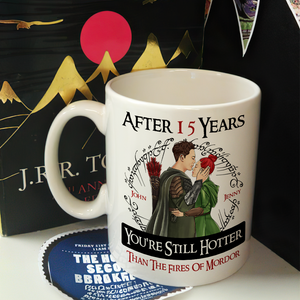 Personalized Gifts For Couple Coffee Mug You're Still Hotter 02HUDT250225TM - Coffee Mug - GoDuckee