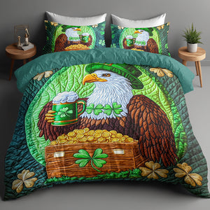 Gifts For St. Patrick's Day Lovers Quilt Bedding Set Special Line 05qnqn200125 - Blanket - GoDuckee