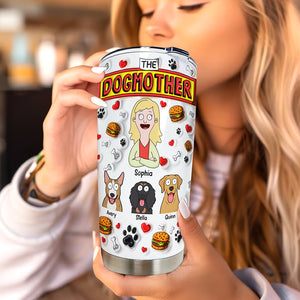 Dog Father Tumbler - Personalized Gifts For Dad 011xqqn020425hg - Tumbler Cup - GoDuckee