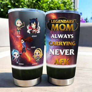 Personalized Gifts For Mom Tumbler Legendary Mom 01OHMH110225 - Tumbler Cup - GoDuckee