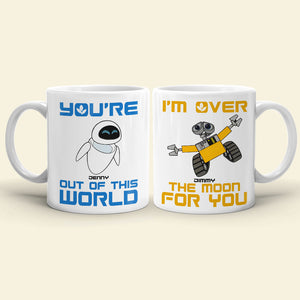 Couple 02htpo120723, Personalized Couple White Mug Set - Coffee Mug - GoDuckee