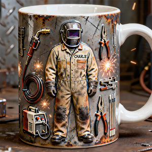 Welder Mug - Personalized Gifts For Welder 05HYDT170126 - Coffee Mug - GoDuckee