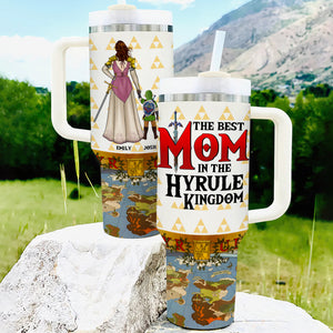 Personalized Gifts For Mom Tumbler Handle 01QHPU160424HG Mother's Day - Tumbler Cups - GoDuckee