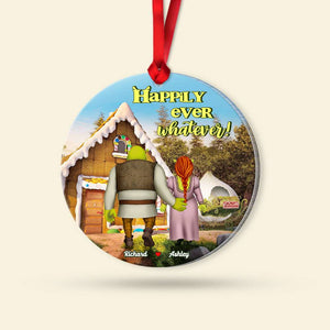 Personalized Couple Cookie House Ornament, Gift For Him, Gift For Her PW-CSO-ACRYLIC-06QHHN191023HH - Ornament - GoDuckee