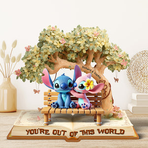 Romantic Experiment Acrylic Plaque Personalized Gifts For Couple 01TGQN220525 - Shaped Plaques - GoDuckee