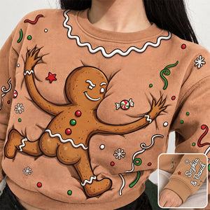 Funny Gingerbread 3D Shirt - Personalized Gifts For Christmas 01hutn091026