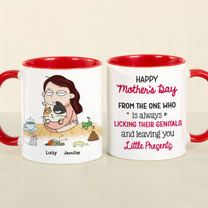 From The One Who Is Always Licking Their Genitals, Personalized Mug, Gift For Cat Lovers - Coffee Mug - GoDuckee