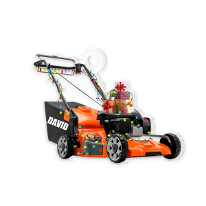 Personalized Lawn Mower Machine Ornament, Christmas Ornament, Gift For Christmas - Ornament - GoDuckee