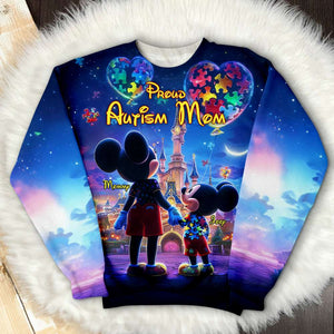 Personalized Gifts For Autism Mom 3D Shirt, Dreamy Landscapes In Magical World 03TGLU100325 - AOP Products - GoDuckee