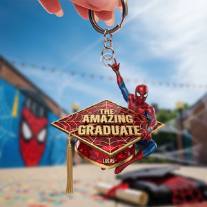 The Amazing Graduate - Personalized Gifts For Graduate 05ohtn120625 - Keychains - GoDuckee