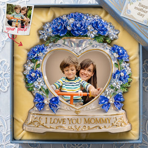 Bloom With Love Acrylic Plaque - Custom Photo Gifts For Mother's Day 03TYTA130326 - Shaped Plaques - GoDuckee