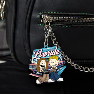 Personalized Gifts For Couple Keychain, Love Lowrider Car 01qhdt040125hg - Keychains - GoDuckee
