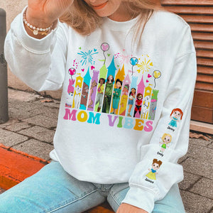 Personalized Gifts For Mom Shirt Mom Vibes 02NADT120325HA - AOP Products - GoDuckee