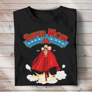 Personalized Gifts For Mom Shirt The Best Mom 02QHPU240124 - 2D Shirts - GoDuckee