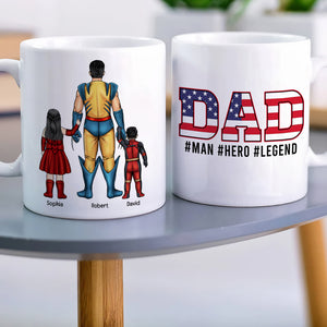 The Legend Dad Personalized Coffee Mug DR-WHM-04dnqn040523TM - Coffee Mug - GoDuckee
