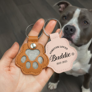 Always With You Pet Fur Storage Keychain - Personalized Memorial Gift For Pet Lovers 08LALU021025 - Keychains - GoDuckee